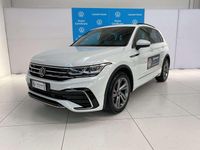 Usata VW Tiguan R-line 150 CV (110 kW) 2022 Bianco SUV