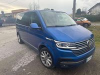 Usata VW T6.1 Highline 204 CV (150 kW) 2020 Blu/azzurro Furgone