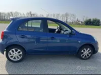 Usata Nissan Micra Visia 80 CV (58 kW) 2014 Blu Utilitaria