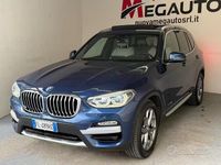 Usata BMW X3 xLine 190 CV (139 kW) 2018 Blu SUV
