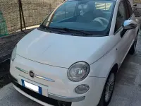 Usata Fiat 500 69 CV (50 kW) 2009 Bianco Cabrio