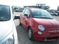 Usata Fiat 500C Rock 69 CV (50 kW) 2009 Rosso Cabrio