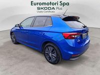 Usata Skoda Fabia Style 95 CV (69 kW) 2023 Blu/azzurro Berlina