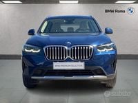 Usata BMW X3 190 CV (139 kW) 2022 Phytonic blue SUV