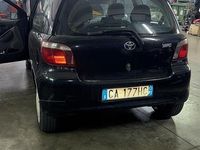 Usata Toyota Yaris 2002 Nero Utilitaria