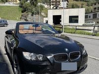 Usata BMW 320 Cabriolet 170 CV (125 kW) 2008 Nero Cabrio