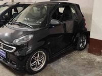 Usata Smart ForTwo Cabrio Brabus 102 CV (75 kW) 2015 Nero Cabrio