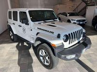 Usata Jeep Wrangler Unlimited Sahara 200 CV (147 kW) 2018 Bianco SUV