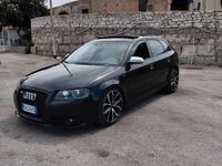 Usata Audi A3 S-Line 170 CV (125 kW) 2008 Nero Berlina