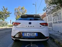 Usata Seat Leon SC FR 122 CV (89 kW) 2013 Bianco Utilitaria