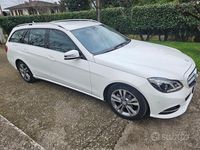 Usata Mercedes E220 170 CV (125 kW) 2014 Bianco Station wagon