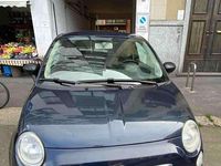 Usata Fiat 500 Pop 69 CV (50 kW) 2009 Blu Cabrio
