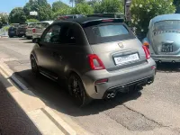 Usata Abarth 595C Competizione 179 CV (131 kW) 2021 Tar cold grey Cabrio