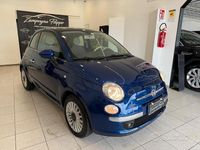 Usata Fiat 500 Lounge 69 CV (50 kW) 2009 Blu Cabrio