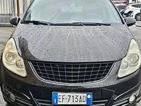 Usata Opel Corsa 86 CV (63 kW) 2010 Nero Utilitaria