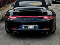Usata Porsche 911 Carrera 4 Cabriolet 350 CV (257 kW) 2015 Nero Cabrio