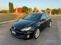 Usata VW Golf VI GTD 170 CV (125 kW) 2011 Nero Utilitaria