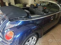 Usata VW Beetle Cabriolet 2008 Blu Cabrio
