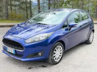 Usata Ford Fiesta 95 CV (69 kW) 2016 Blu Utilitaria