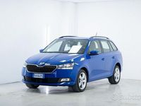 Usata Skoda Fabia Business Line 75 CV (55 kW) 2019 Blu/azzurro Utilitaria