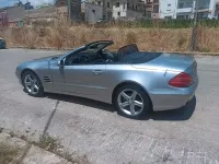 Usata Mercedes SL350 245 CV (180 kW) 2004 Grigio Cabrio