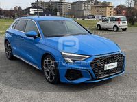Usata Audi A3 Sportback S-Line 150 CV (110 kW) 2021 Blu Utilitaria