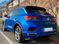 Usata VW T-Roc R-line 2019 Blu SUV