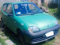 Usata Fiat Seicento 54 CV (39 kW) 2001 Verde Utilitaria