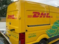 Usata VW e-Crafter 100 kW (136 CV) 2020 Giallo Furgone