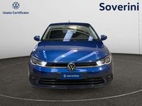 Usata VW Polo Life 95 CV (69 kW) 2023 Blu Utilitaria