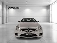 Usata Mercedes E220 Avantgarde 170 CV (125 kW) 2013 Argento Coupé