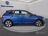 Usata VW Polo R-line 95 CV (69 kW) 2023 Blu Utilitaria