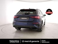Usata Audi A3 e-tron S-Line 150 CV (110 kW) 2022 Blu/azzurro Utilitaria