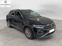 Usata VW T-Roc Life 110 CV (80 kW) 2022 Nero SUV