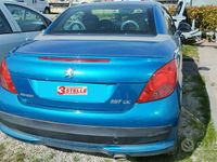 Usata Peugeot 207 CC 110 CV (80 kW) 2007 Blu Cabrio