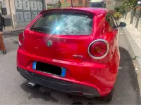 Usata Alfa Romeo MiTo Super 95 CV (69 kW) 2017 Rosso Utilitaria