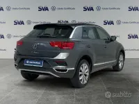 Usata VW T-Roc Style 110 CV (80 kW) 2021 Grigio SUV