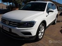 Usata VW Tiguan Advance 150 CV (110 kW) 2018 Bianco SUV