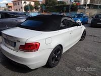 Usata BMW 118 Cabriolet 143 CV (105 kW) 2012 Bianco Cabrio