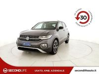 Usata VW T-Cross Advance 110 CV (80 kW) 2023 Grigio SUV