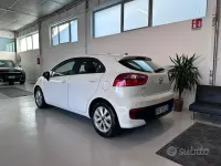 Usata Kia Rio Active 75 CV (55 kW) 2015 Bianco Berlina