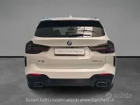 Usata BMW X3 M Sport 286 CV (210 kW) 2022 Bianco SUV