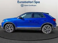 Usata VW T-Roc Style 116 CV (85 kW) 2020 Blu/azzurro SUV
