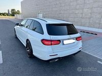 Usata Mercedes E220 AMG 194 CV (142 kW) 2018 Bianco Station wagon