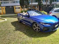 Usata BMW 420 M Sport 190 CV (139 kW) 2021 Blu/azzurro Cabrio