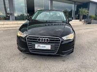 Usata Audi A3 Attraction 110 CV (80 kW) 2015 Nero Berlina