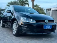 Usata VW Golf VII Comfortline 90 CV (66 kW) 2014 Nero Berlina