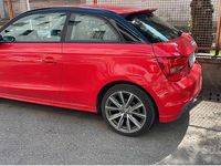 Usata Audi A1 S-Line 90 CV (66 kW) 2015 Rosso Utilitaria
