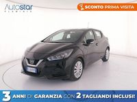 Usata Nissan Micra Acenta 92 CV (67 kW) 2021 Nero Utilitaria