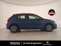 Usata VW Polo Life 95 CV (69 kW) 2024 Blu/azzurro Berlina